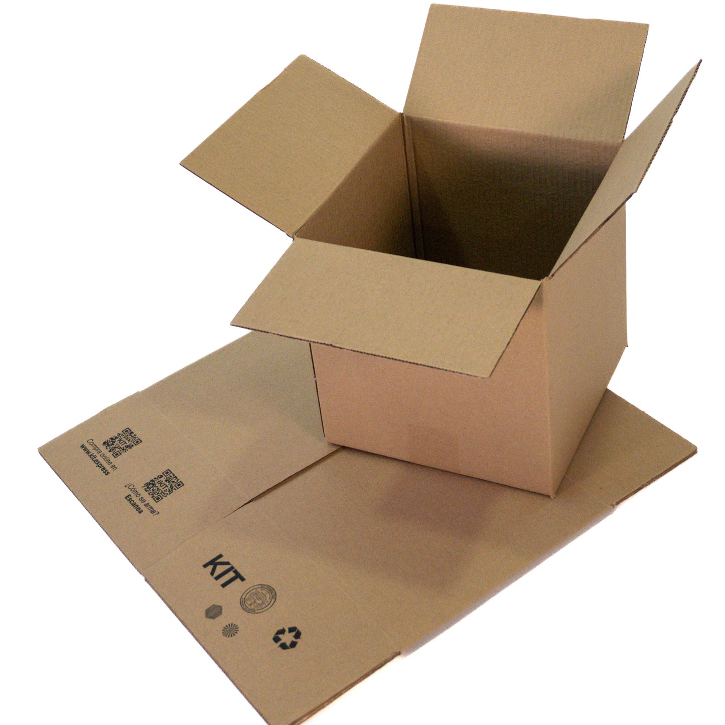 Caja de cartón corrugado 12x12x12"  (30 x 30 x 30 cm) - KIT 25168