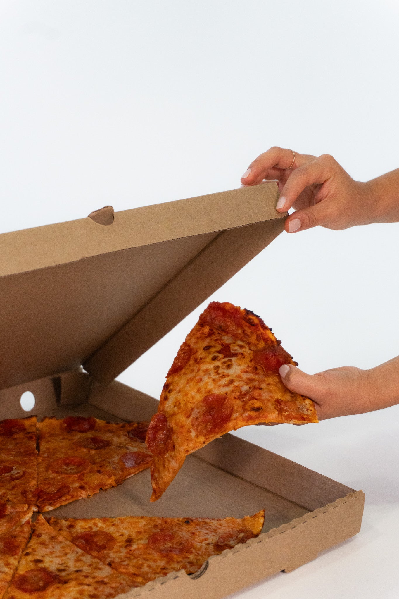 Caja para pizza grande 16" -  40 x 40 x 5 cm – KIT 25138