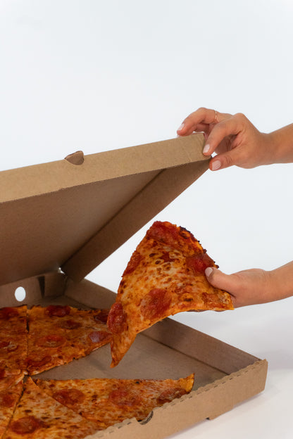 Caja para pizza grande 16" -  40 x 40 x 5 cm – KIT 25138