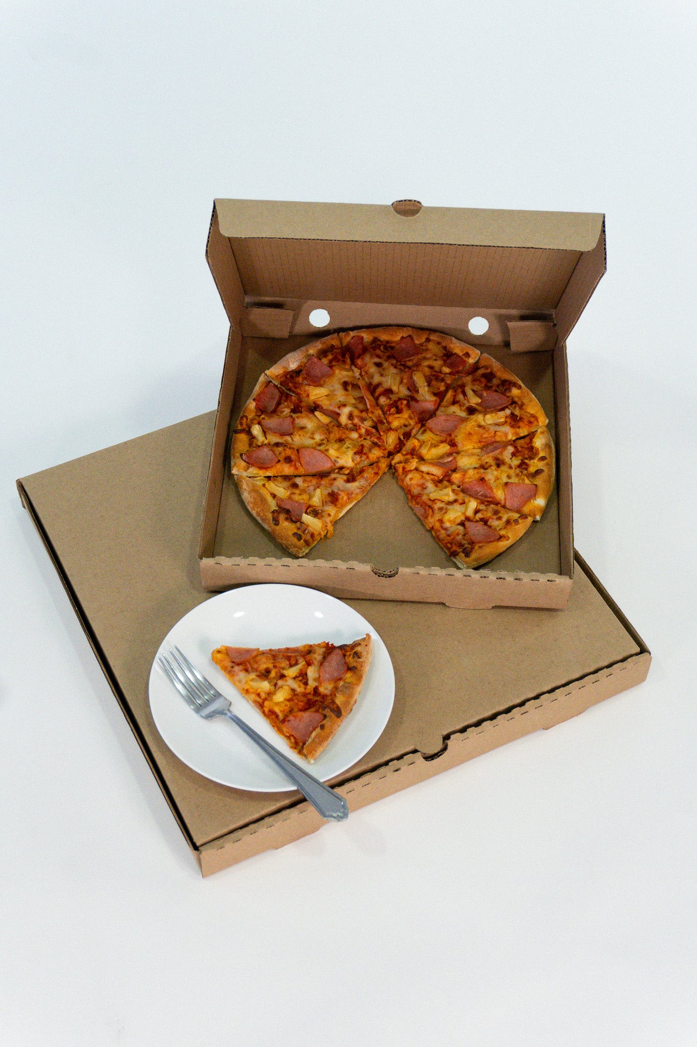 Caja para pizza chica  12" - 30 x 30 x 4 cm - KIT 25136