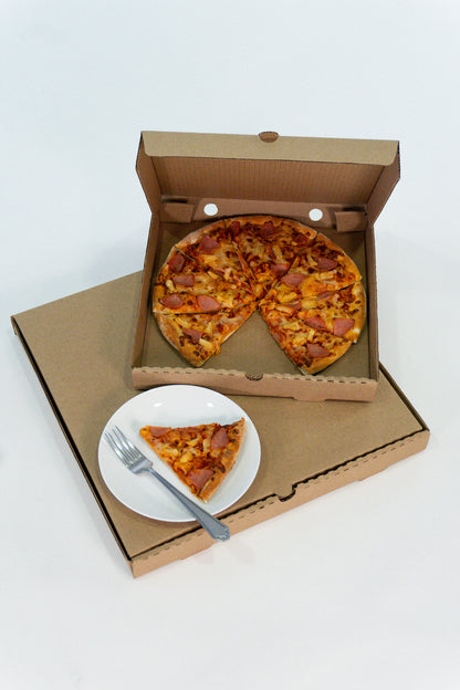 Caja para pizza chica  12" - 30 x 30 x 4 cm - KIT 25136