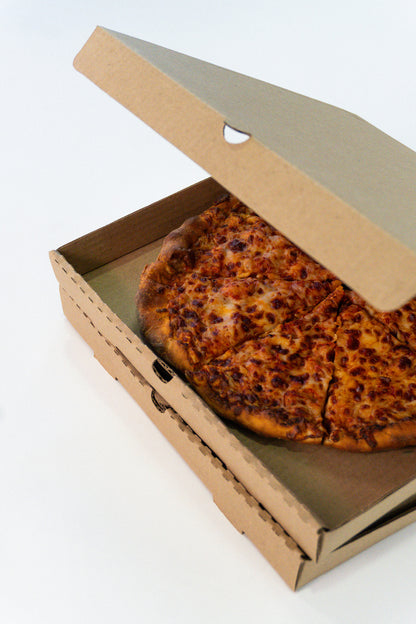 Caja para pizza mediana o comida plana 14" - 35 x 35 x 4 cm – KIT 25137