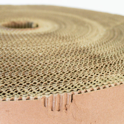 Cartón Corrugado (Single Face) Kraft – Rollo protector 100% reciclable | 125 cm de ancho