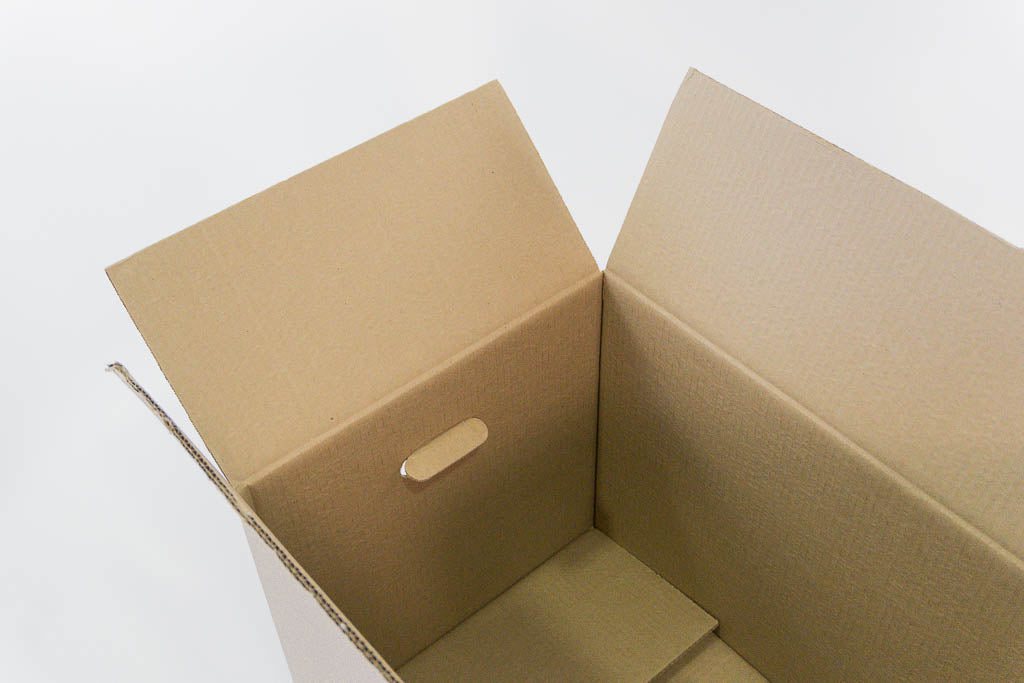 Caja para mudanza y almacenamiento - 60 x 40 x 40 cm - KIT 25028