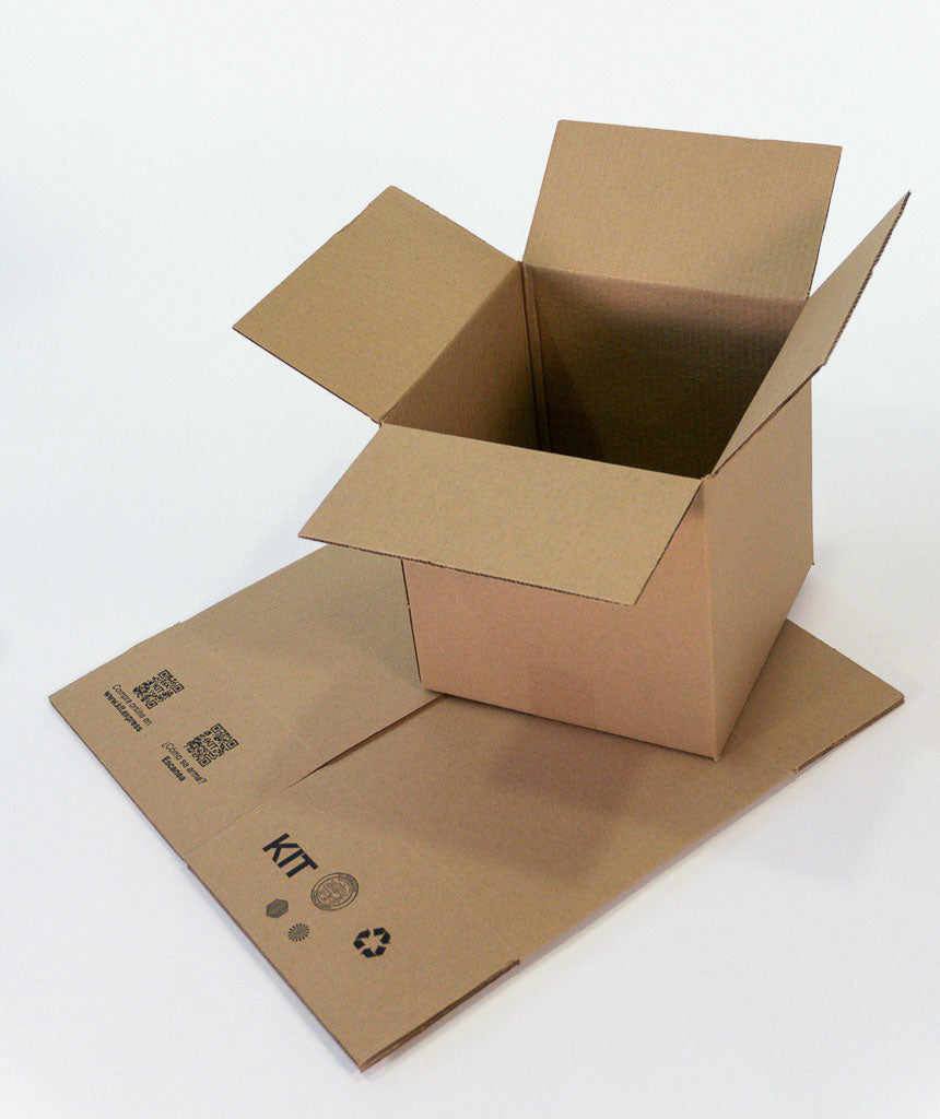 Caja de cartón corrugado 12x12x12"  (30 x 30 x 30 cm) - KIT 25168