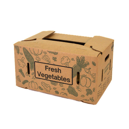 Caja agrícola ventilada 1 1/9 con impresión – 49.1 x 32.1 x 24.4 cm - KIT 25153