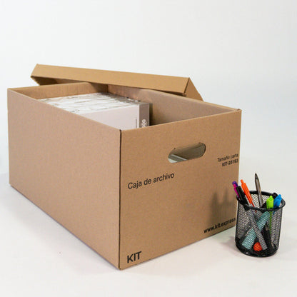 Caja para Archivo T/Carta 52 x 31 x 24.7 cm – KIT 25193