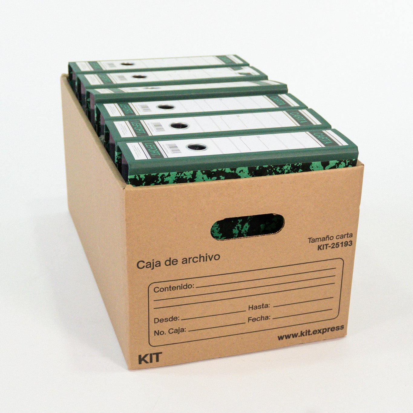 Caja para Archivo T/Carta 52 x 31 x 24.7 cm – KIT 25193