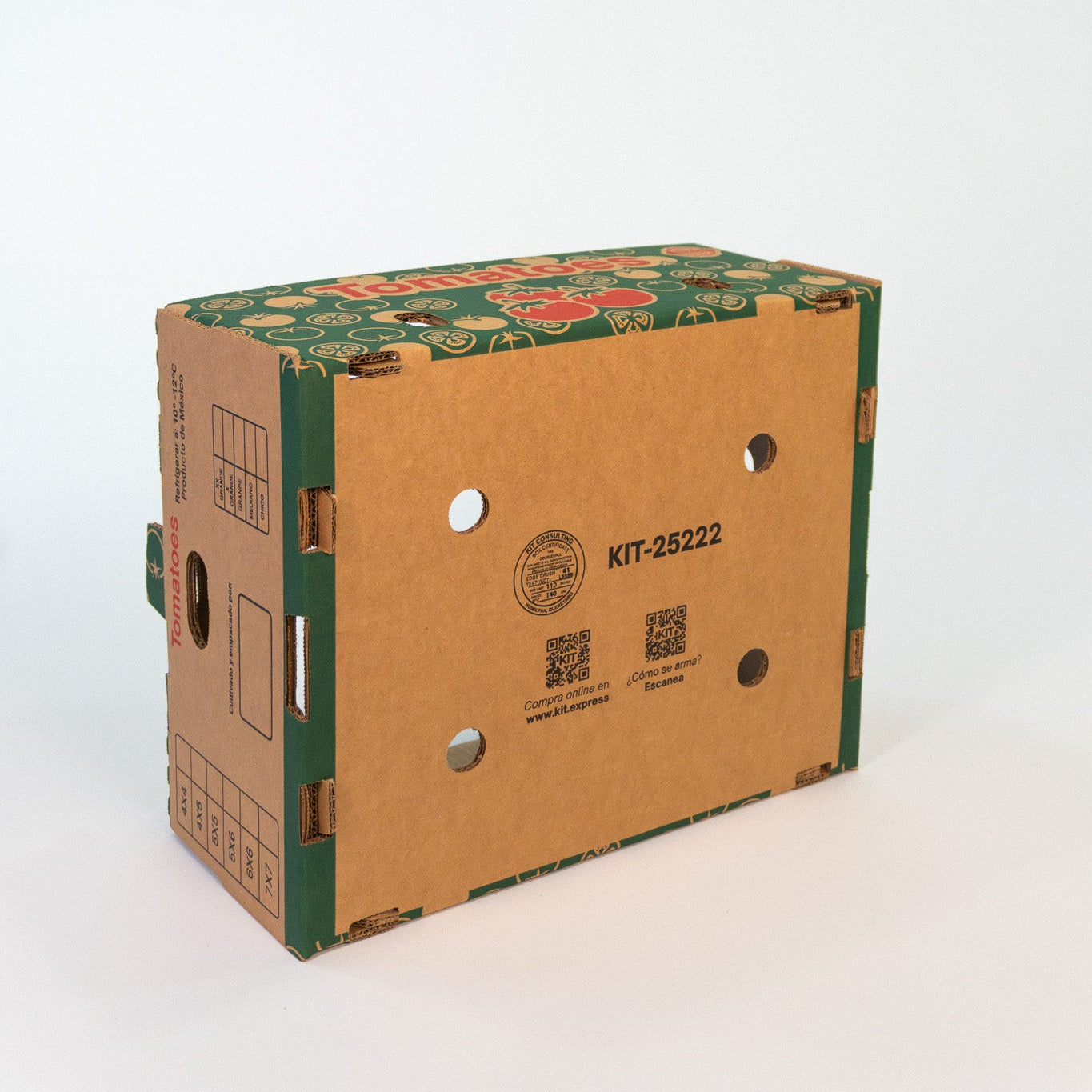 Caja Tres Tandas – Agrícola con impresión – 92 × 72.4 cm – KIT 25222