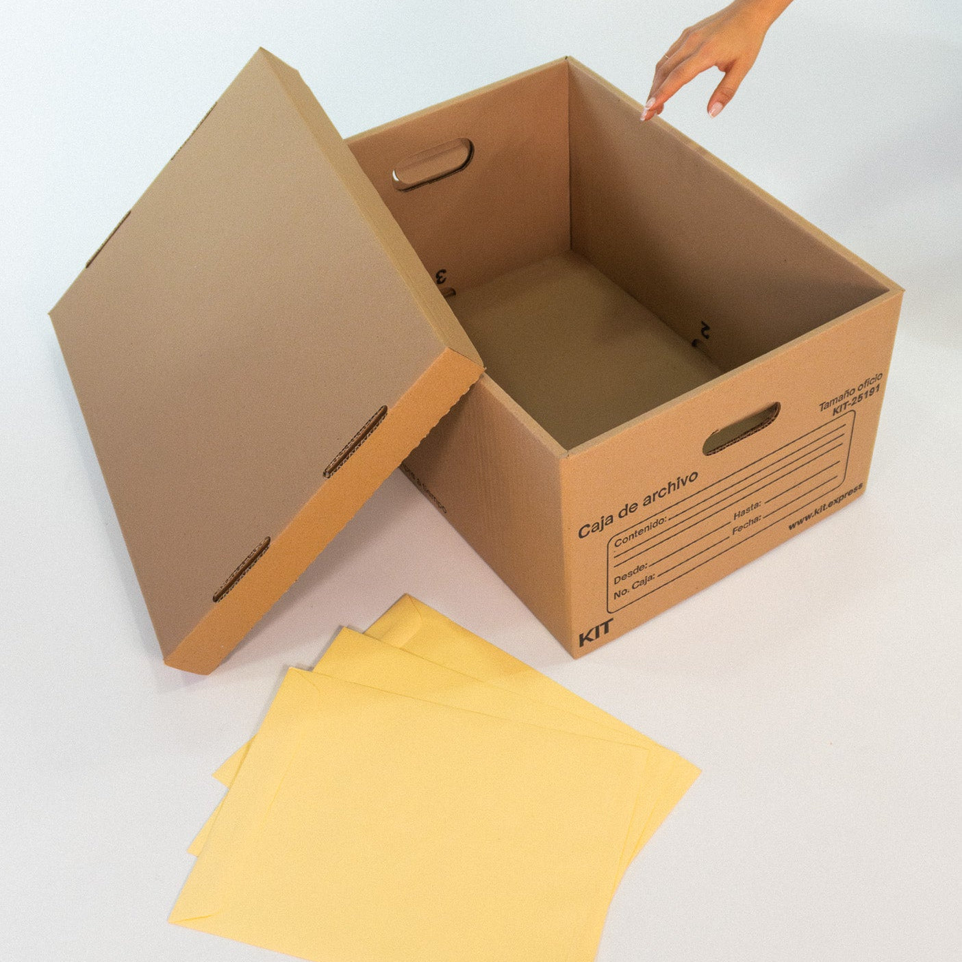 Caja tipo archivo T/Oficio – 51.7 x 36.9 x 25.0 cm - KIT 25191