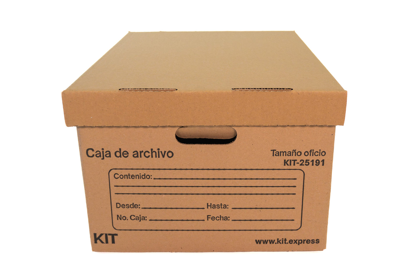 Caja tipo archivo T/Oficio – 51.7 x 36.9 x 25.0 cm - KIT 25191
