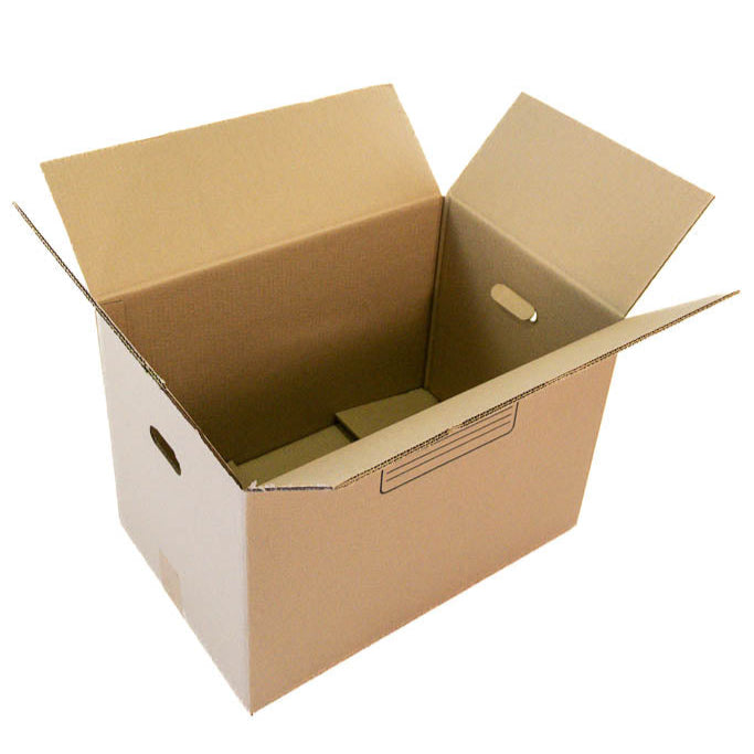 Caja para mudanza y almacenamiento - 60 x 40 x 40 cm - KIT 25028